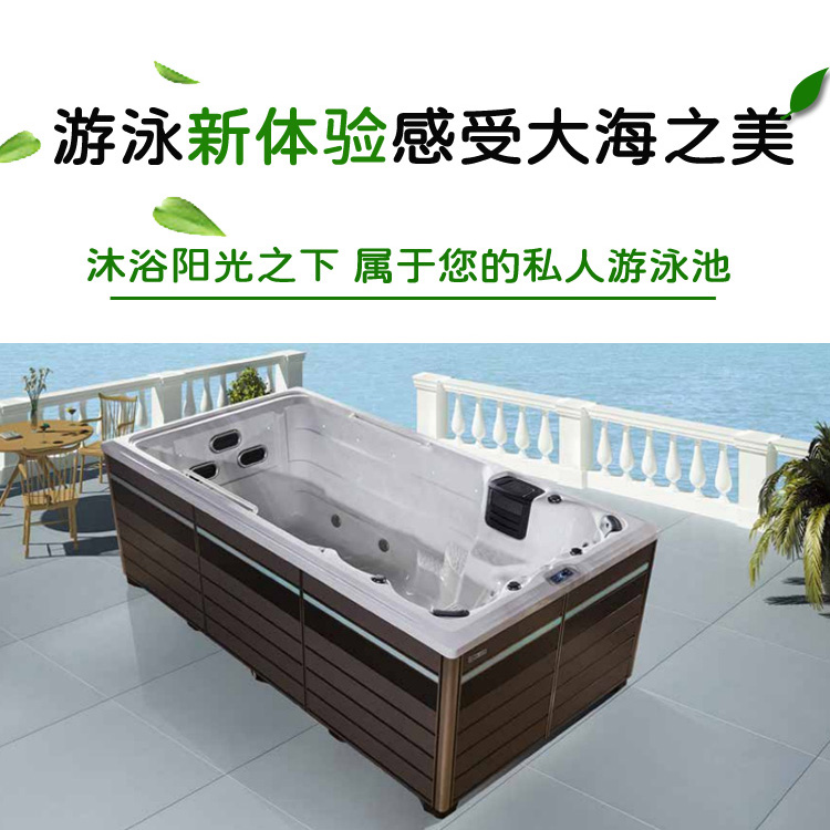 私家恒温无尽头游泳池